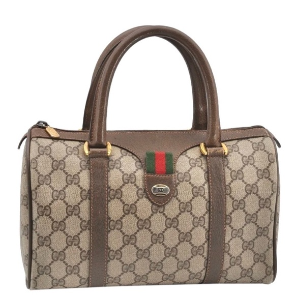 Gucci Handbags - Authenticated Gucci Supreme Web Boston Bag Tote Shoulder Bag Ophidia Handbag